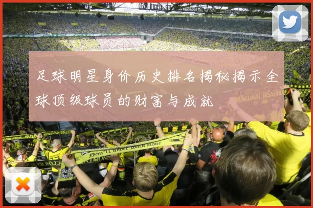 足球明星身价历史排名揭秘揭示全球顶级球员的财富与成就
